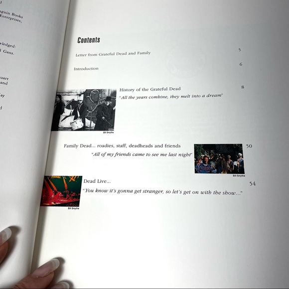 The GRATEFUL DEAD 1965-1990 Book Built to last 25 years of Fantail - Picture 4 of 11